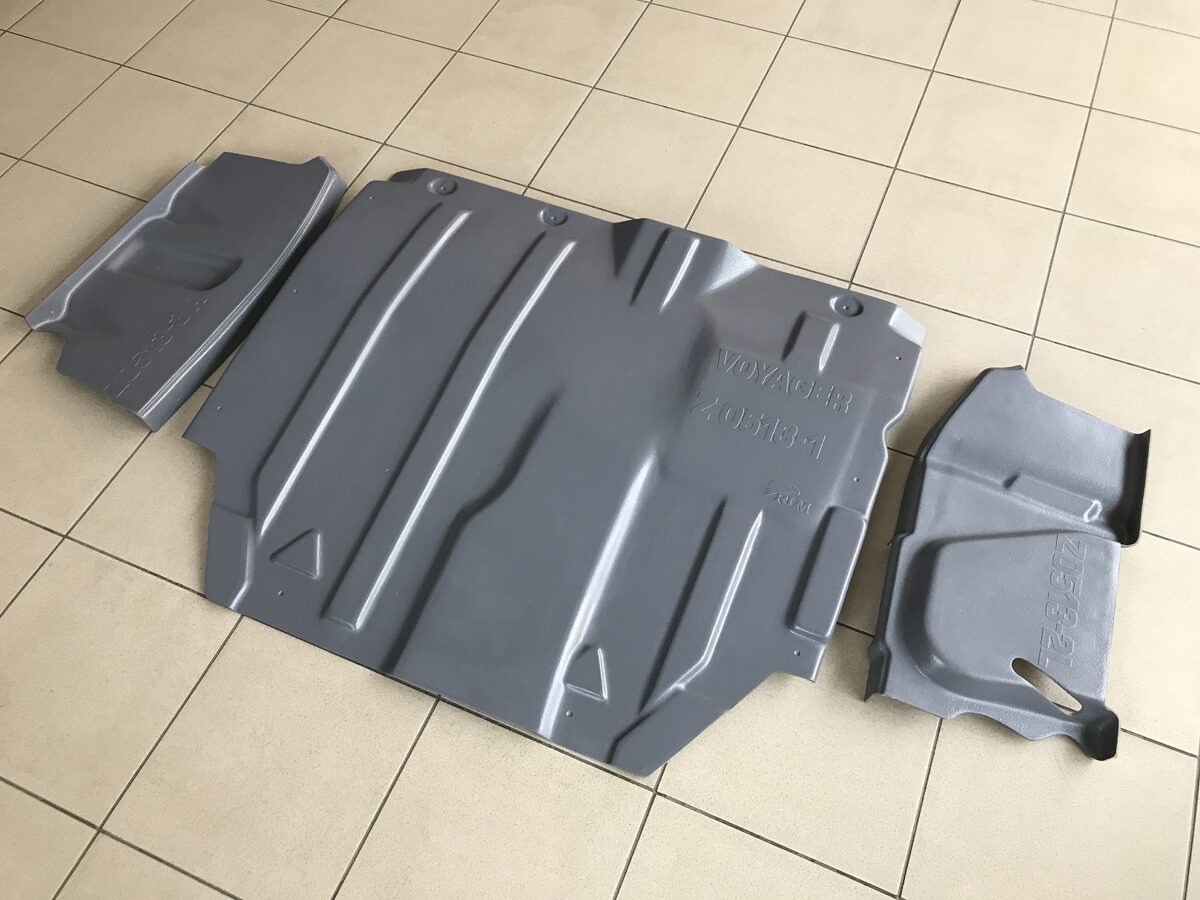 Chrysler Town & Country V ( 2010 - 2016 ) restyle ( 3 parts ) motora aizsargs