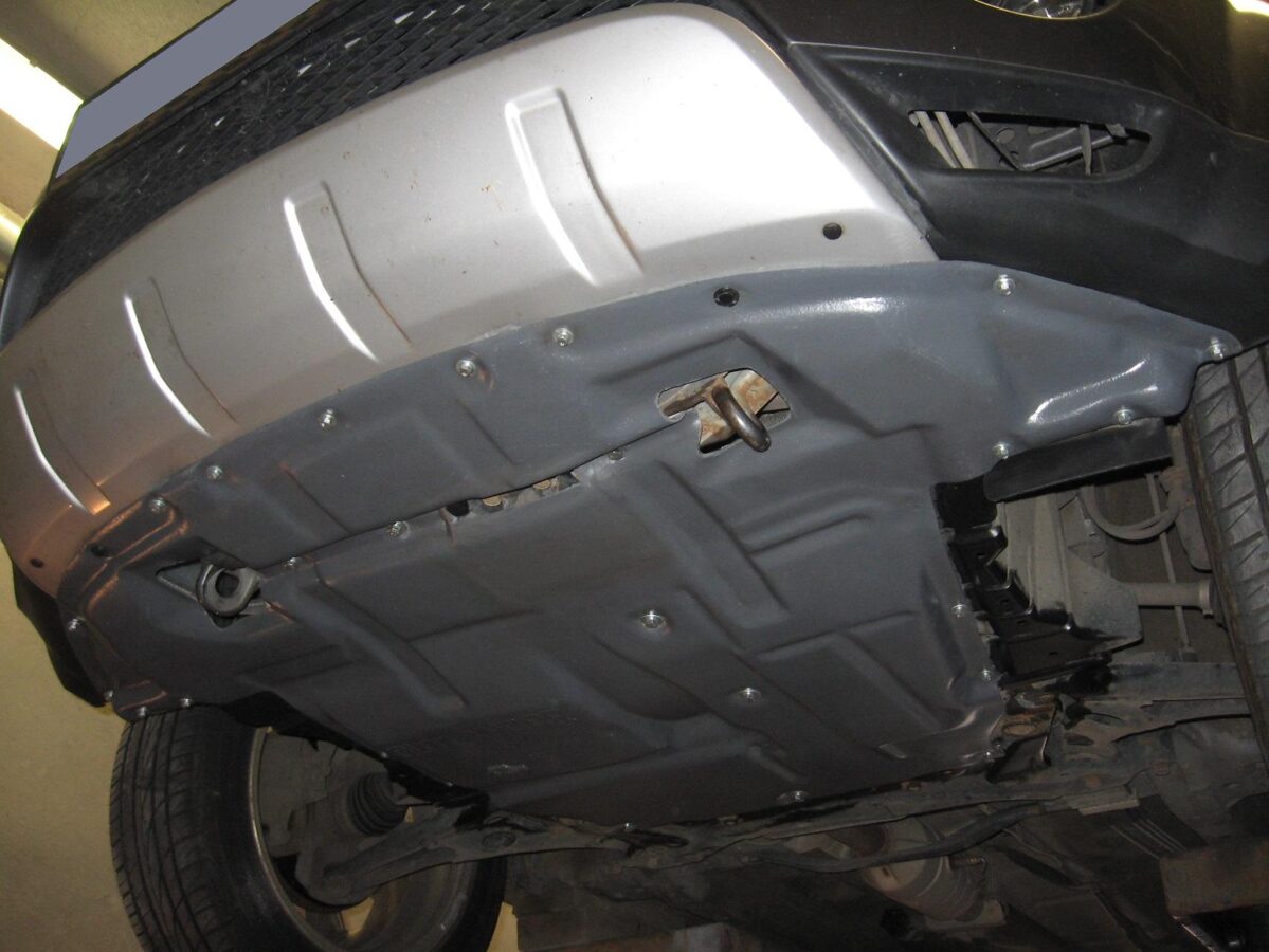Mitsubishi Outlander II ( 2009 - 2013 ) restyle ( Benzin ) motora aizsargs
