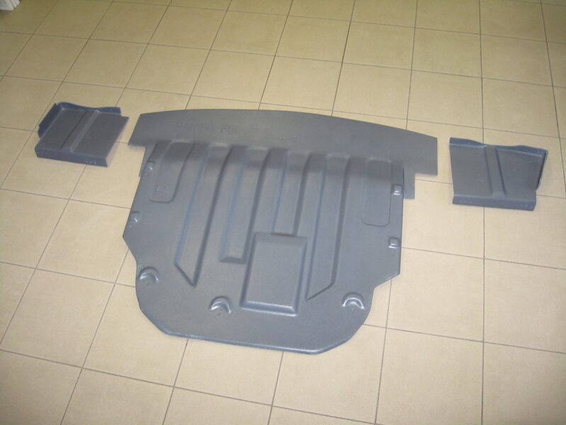 Hyundai Santa Fe III ( 2012 - 2016 ) ( 3 parts ) motora aizsargs