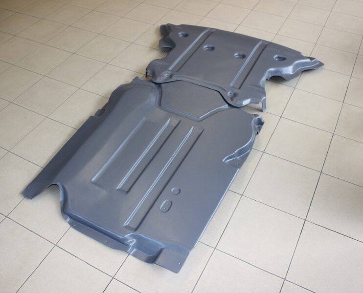 Mercedes Benz E-class ( 212 ) ( 2009 - 2013 ) ( 2 parts ) motora aizsargs