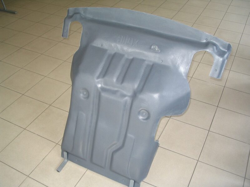 Toyota Hilux VII ( 2011 - 2015 ) restyle ( 2 parts ) защита картера, коробки и раздатки