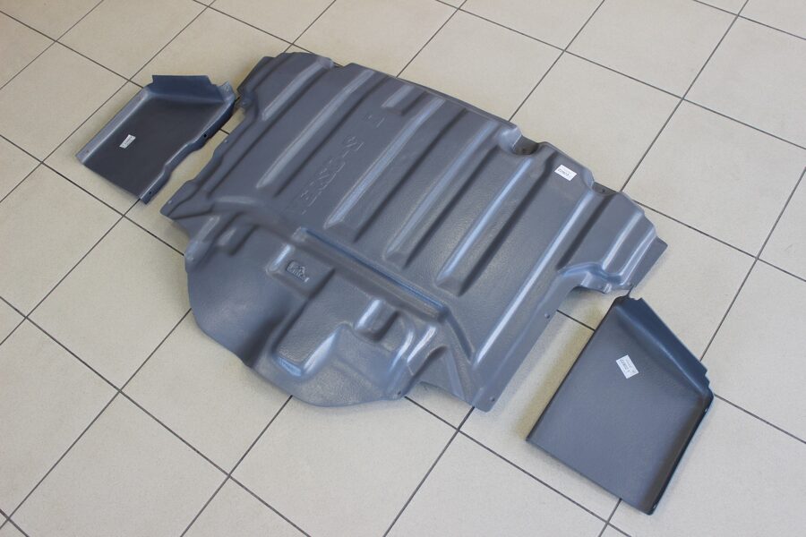 Toyota Verso-S ( 2010 - 2018 ) ( 3 parts ) ( Diesel ) защита картера