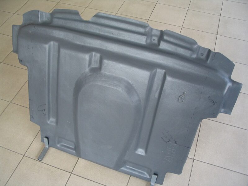 Toyota Yaris II ( 2009 - 2012 ) restyle ( Benzin ) защита картера