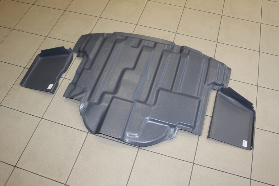 Toyota Yaris III ( 2017 - 2020 ) restyle II ( 3 parts ) защита картера