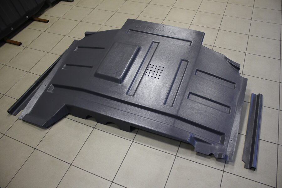 Volkswagen Caravelle ( T5 ) ( 2009 - 2015 ) restyle ( 3 part ) защита днища